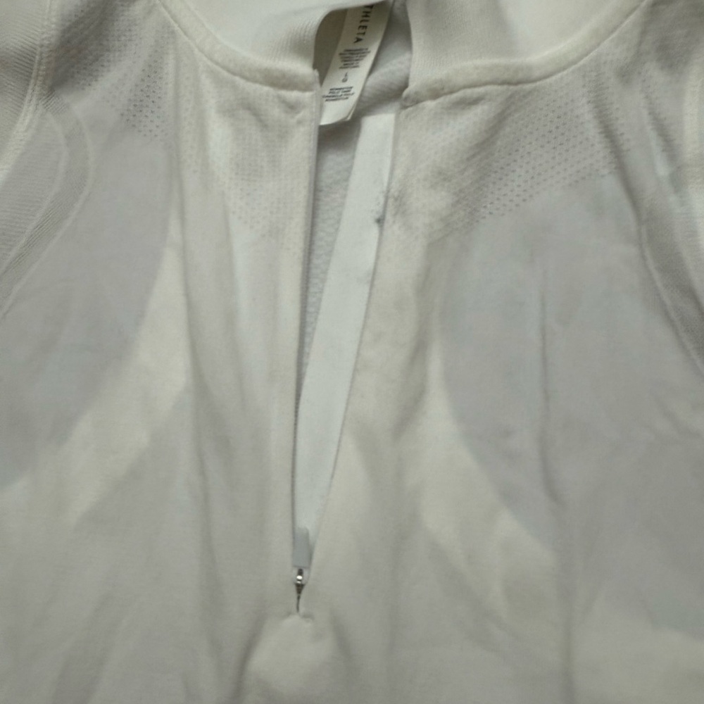 New with Tags Athleta White High-Neck Tank Top - Picture 6 of 7